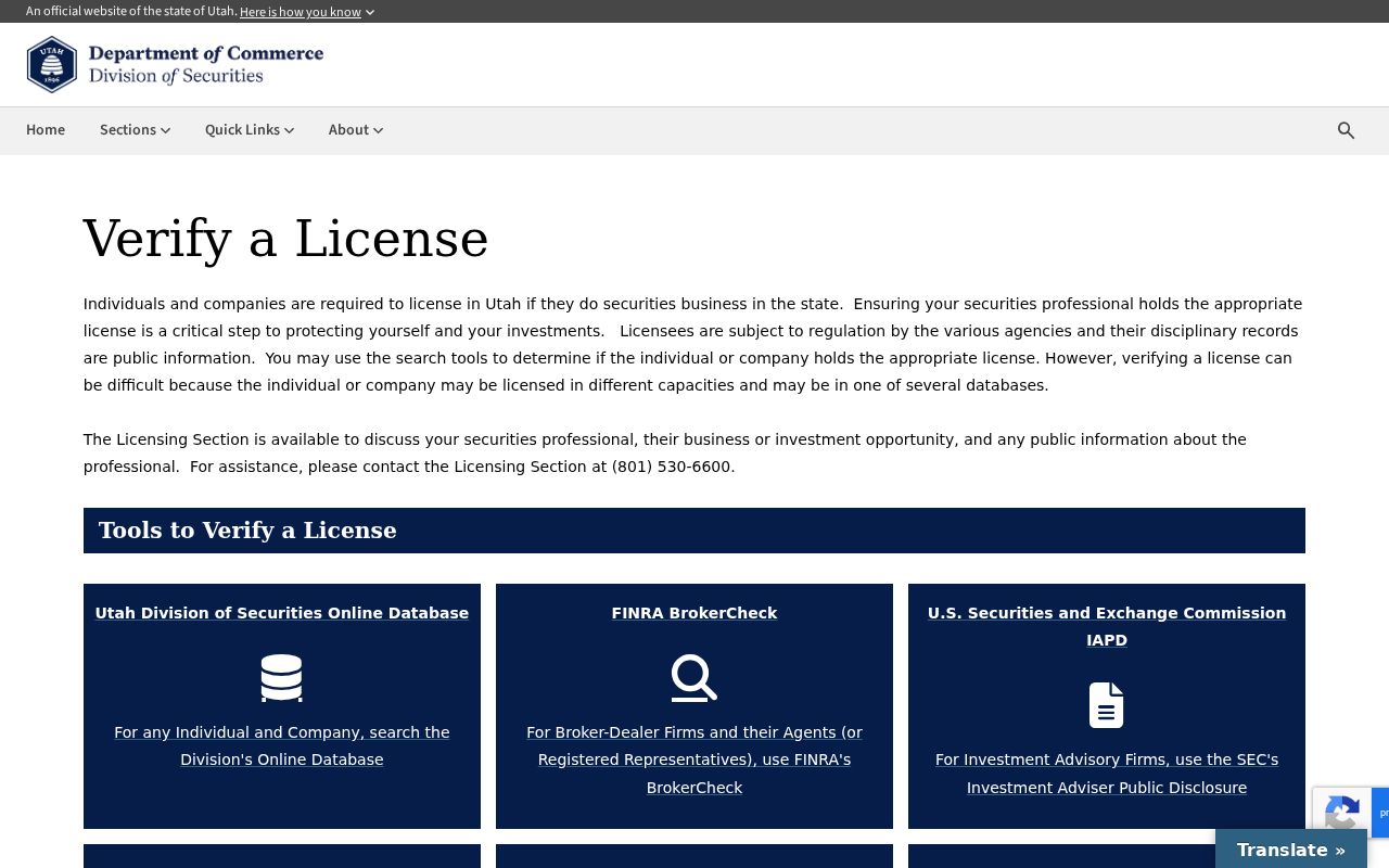 Salt Lake County people search with Utah professional license verification